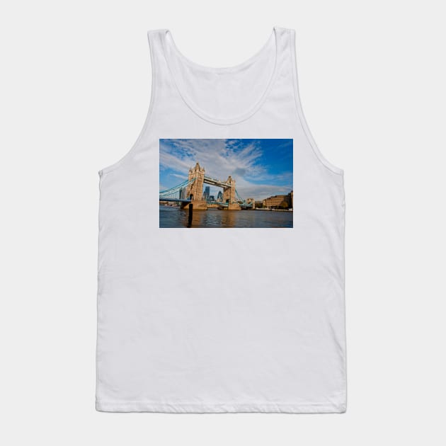 Tower Bridge River Thames London Tank Top by AndyEvansPhotos